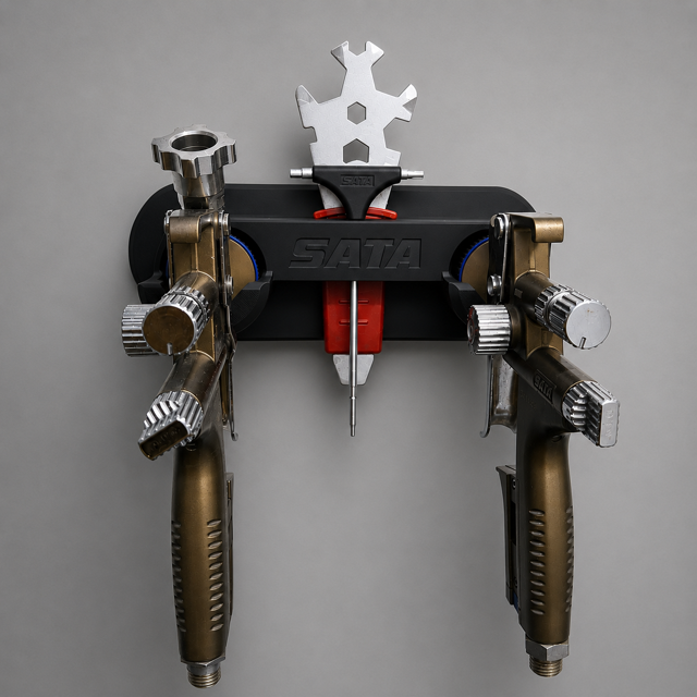 Soporte pistolas de pintura